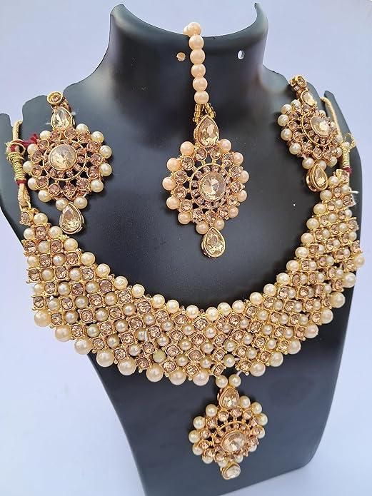 Alloy Gold-Plated Gold Jewellery Set